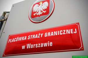 Tablica na budynku PSG w Warszawie 