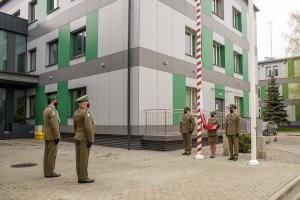 Uroczystość podniesienia Flagi RP na maszt Uroczystość podniesienia Flagi RP na maszt