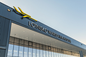 Budynek terminala Lotniska Warszawa-Radom. Budynek terminala Lotniska Warszawa-Radom.