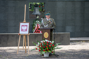 Przemawia płk SG Dariusz Lutyński. Przemawia płk SG Dariusz Lutyński.