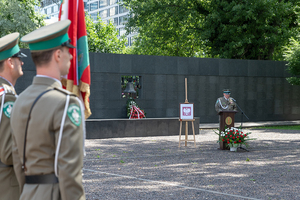 Przemawia płk SG Dariusz Lutyński. Przemawia płk SG Dariusz Lutyński.