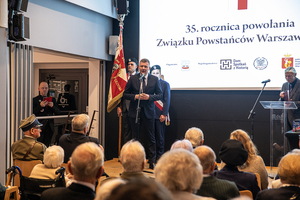 Przemawia Pan Minister Michał Syska Przemawia Pan Minister Michał Syska