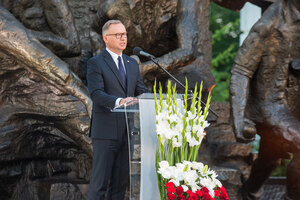 Przemawia Prezydent Andrzej Duda. Przemawia Prezydent Andrzej Duda.