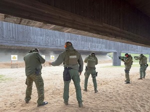 Trening strzelecki. Trening strzelecki.