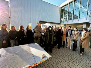 Wizyta studentów prawa w Placówce Straży Granicznej Warszawa–Okęcie. Wizyta studentów prawa w Placówce Straży Granicznej Warszawa–Okęcie.