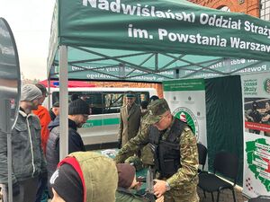 Stoisko promocyjne NwOSG podczas obchodów Narodowego Święta Niepodległości. Stoisko promocyjne NwOSG podczas obchodów Narodowego Święta Niepodległości.