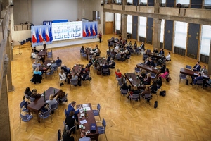 Gala podsumowująca pilotażowy program mentoringowy w służbie cywilnej. Gala podsumowująca pilotażowy program mentoringowy w służbie cywilnej.