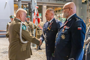 Uroczystość 107. rocznicy odzyskania przez Polskę niepodległości. Uroczystość 107. rocznicy odzyskania przez Polskę niepodległości.