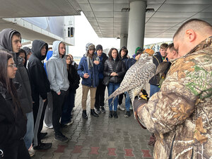 Wizyta uczniów w Placówce Straży Granicznej Warszawa-Okęcie. Wizyta uczniów w Placówce Straży Granicznej Warszawa-Okęcie.