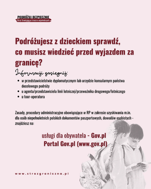 Dziecko w podróży. Dziecko w podróży.