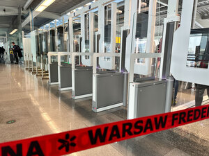Nowe bramki ABC na Lotnisku Chopina. Nowe bramki ABC na Lotnisku Chopina.