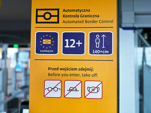 Nowe bramki ABC na Lotnisku Chopina. Nowe bramki ABC na Lotnisku Chopina.