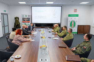 Wizyta delegacji Rady Europy w Placówce Straży Granicznej w Lesznowoli. Wizyta delegacji Rady Europy w Placówce Straży Granicznej w Lesznowoli.