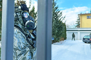 Laboratorium mefedronu. Laboratorium mefedronu.