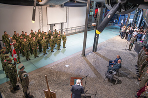 Ślubowanie w Muzeum Powstania Warszawskiego. Ślubowanie w Muzeum Powstania Warszawskiego.