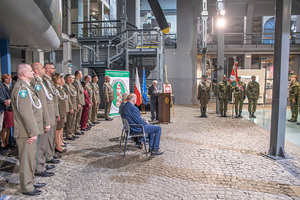 Ślubowanie w Muzeum Powstania Warszawskiego. Ślubowanie w Muzeum Powstania Warszawskiego.