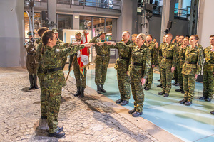 Ślubowanie w Muzeum Powstania Warszawskiego. Ślubowanie w Muzeum Powstania Warszawskiego.