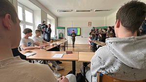 Lekcja otwarta w ZSMK. Lekcja otwarta w ZSMK.