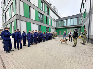 Wizyta uczniów z Grudziądza w Komendzie NwOSG. Wizyta uczniów z Grudziądza w Komendzie NwOSG.
