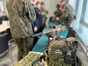 Wizyta uczniów z Grudziądza w Komendzie NwOSG. Wizyta uczniów z Grudziądza w Komendzie NwOSG.