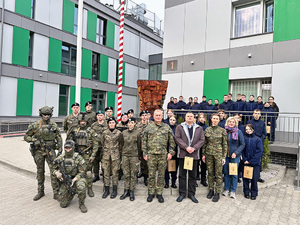 Wizyta uczniów z Grudziądza w Komendzie NwOSG. Wizyta uczniów z Grudziądza w Komendzie NwOSG.