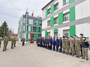 Wizyta uczniów z Grudziądza w Komendzie NwOSG. Wizyta uczniów z Grudziądza w Komendzie NwOSG.