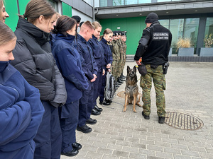Wizyta uczniów z Grudziądza w Komendzie NwOSG. Wizyta uczniów z Grudziądza w Komendzie NwOSG.