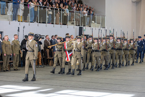 Uroczyste ślubowanie. Uroczyste ślubowanie.