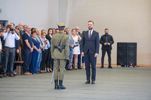 Uroczyste ślubowanie. Uroczyste ślubowanie.