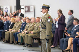 Uroczyste ślubowanie. Uroczyste ślubowanie.