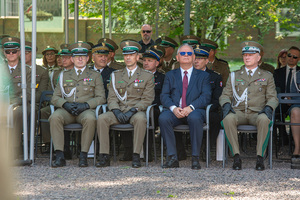 Uroczysty apel w Parku Wolności z okazji 35. rocznicy utworzenia Straży Granicznej Uroczysty apel w Parku Wolności z okazji 35. rocznicy utworzenia Straży Granicznej