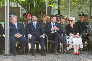 Uroczysty apel w Parku Wolności z okazji 35. rocznicy utworzenia Straży Granicznej Uroczysty apel w Parku Wolności z okazji 35. rocznicy utworzenia Straży Granicznej
