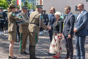 Uroczysty apel w Parku Wolności z okazji 35. rocznicy utworzenia Straży Granicznej Uroczysty apel w Parku Wolności z okazji 35. rocznicy utworzenia Straży Granicznej