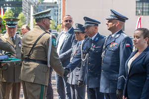 Uroczysty apel w Parku Wolności z okazji 35. rocznicy utworzenia Straży Granicznej Uroczysty apel w Parku Wolności z okazji 35. rocznicy utworzenia Straży Granicznej