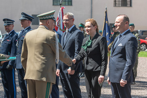 Uroczysty apel w Parku Wolności z okazji 35. rocznicy utworzenia Straży Granicznej Uroczysty apel w Parku Wolności z okazji 35. rocznicy utworzenia Straży Granicznej
