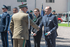 Uroczysty apel w Parku Wolności z okazji 35. rocznicy utworzenia Straży Granicznej Uroczysty apel w Parku Wolności z okazji 35. rocznicy utworzenia Straży Granicznej