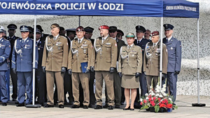 Obchody Święta Policji w Łodzi. Obchody Święta Policji w Łodzi.