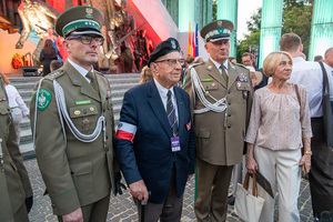 Uroczystość na Pl. Kasińskich. Uroczystość na Pl. Kasińskich.