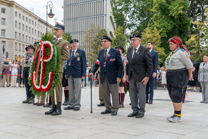 Uroczystość pod Pomnikiem Polskiego Państwa Podziemnego i AK. Uroczystość pod Pomnikiem Polskiego Państwa Podziemnego i AK.