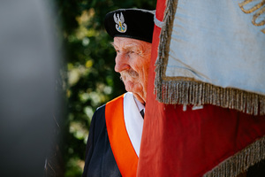 Uroczystość przy pomniku w Baraku. Uroczystość przy pomniku w Baraku.