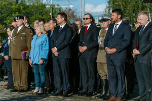 Uroczystość pod Pomnikiem Poległym i Pomordowanym na Wschodzie. Uroczystość pod Pomnikiem Poległym i Pomordowanym na Wschodzie.