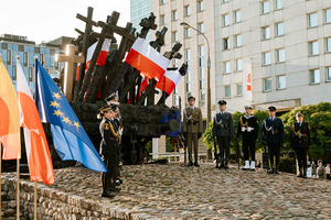 Uroczystość pod Pomnikiem Poległym i Pomordowanym na Wschodzie. Uroczystość pod Pomnikiem Poległym i Pomordowanym na Wschodzie.