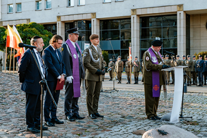 Uroczystość pod Pomnikiem Poległym i Pomordowanym na Wschodzie. Uroczystość pod Pomnikiem Poległym i Pomordowanym na Wschodzie.