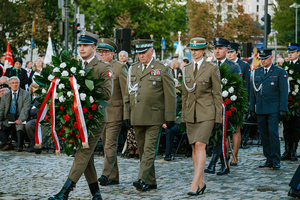 Uroczystość pod Pomnikiem Poległym i Pomordowanym na Wschodzie. Uroczystość pod Pomnikiem Poległym i Pomordowanym na Wschodzie.