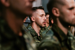 Ślubowanie nowych funkcjonariuszy NwOSG. Ślubowanie nowych funkcjonariuszy NwOSG.