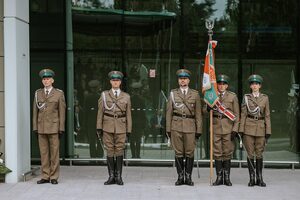 Uroczystość nadania imienia Placówce SG w Bydgoszczy. Uroczystość nadania imienia Placówce SG w Bydgoszczy.