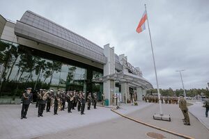 Uroczystość nadania imienia Placówce SG w Bydgoszczy. Uroczystość nadania imienia Placówce SG w Bydgoszczy.