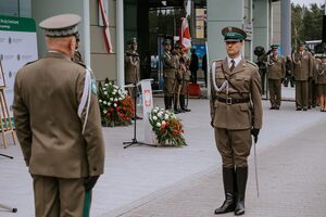 Uroczystość nadania imienia Placówce SG w Bydgoszczy. Uroczystość nadania imienia Placówce SG w Bydgoszczy.