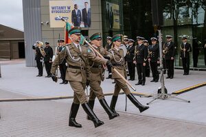 Uroczystość nadania imienia Placówce SG w Bydgoszczy. Uroczystość nadania imienia Placówce SG w Bydgoszczy.