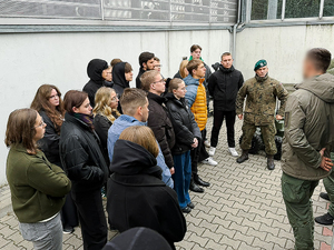 Wizyta studentów ASzWoj w PSG Warszawa-Okęcie. Wizyta studentów ASzWoj w PSG Warszawa-Okęcie.